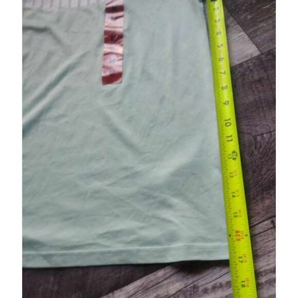 Puma Women's Size M Mist Green-White Ultra Boyfriend Tee-NWT - Picture 5 of 12